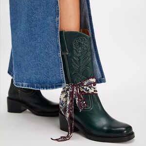 Free People x Frye Kate Deco Stitch Boots